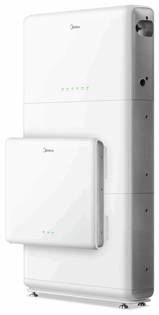 MHelios by Midea thuisbatterij — modulair systeem met omvormer